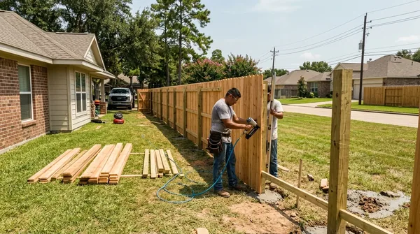Team Houston Fence Company in Houston