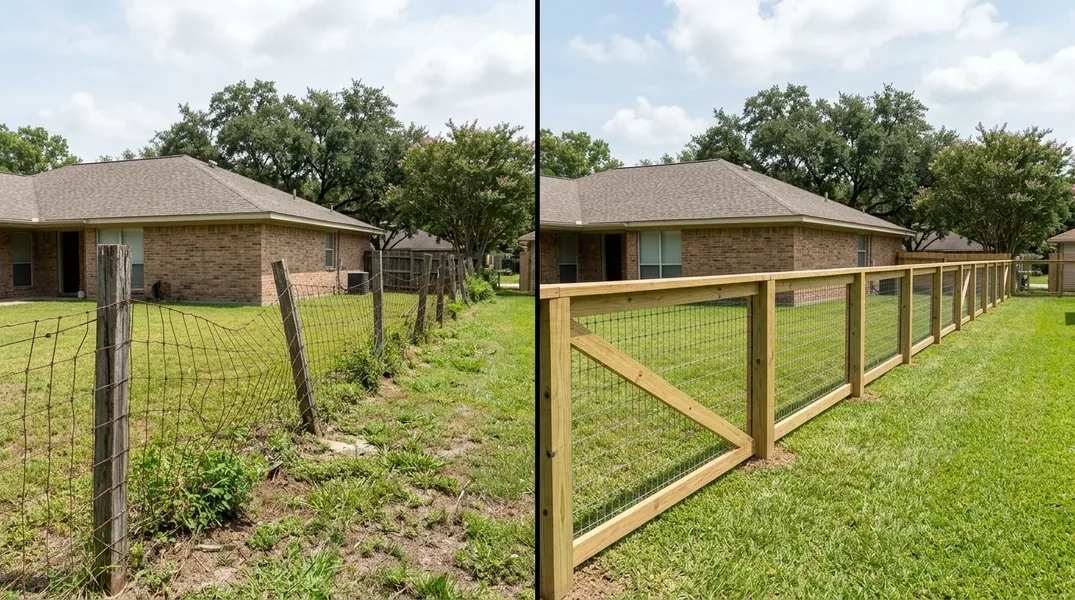 Result fence in Houston - Houston Fence Company