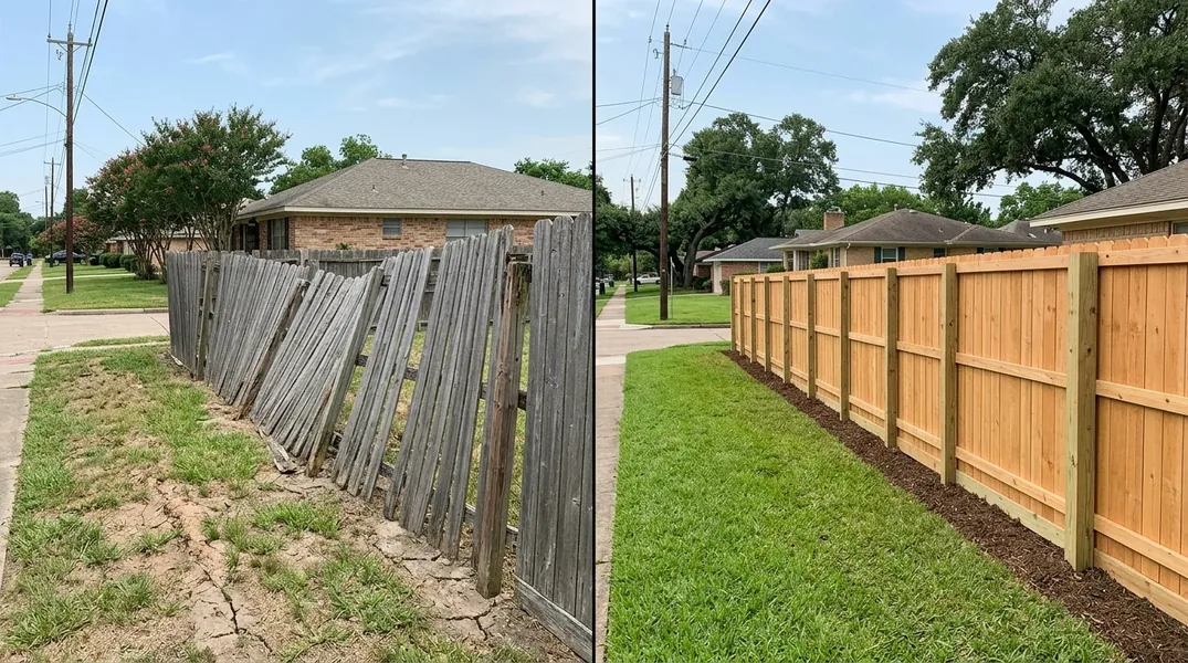 Result fence in Houston - Houston Fence Company