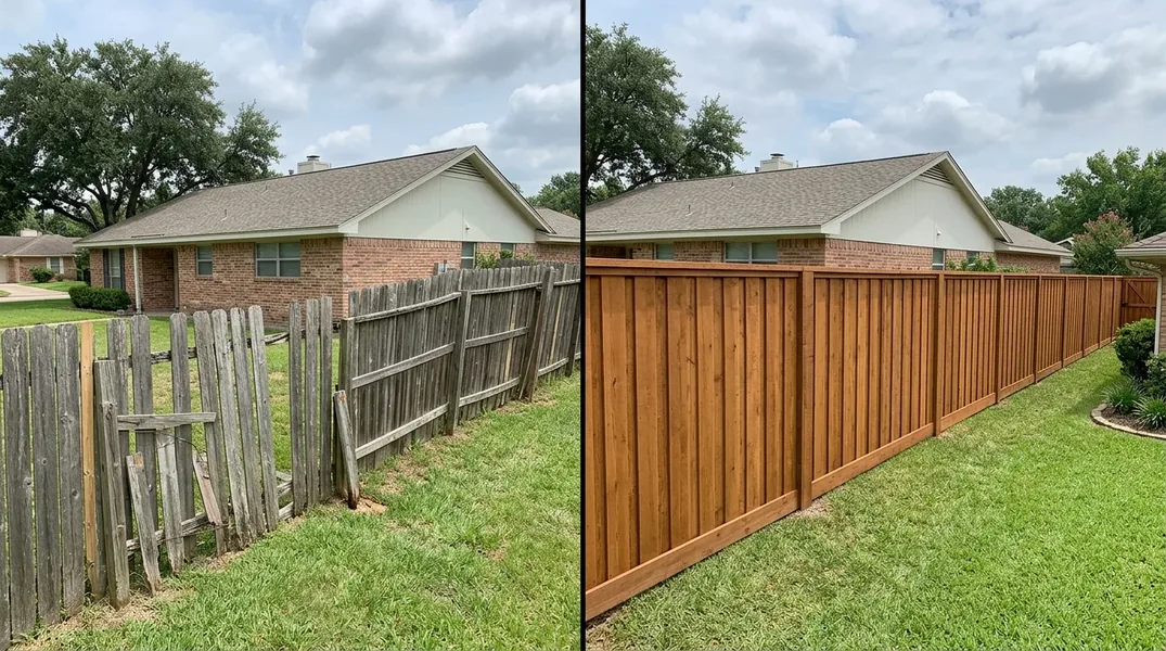Result fence in Houston - Houston Fence Company