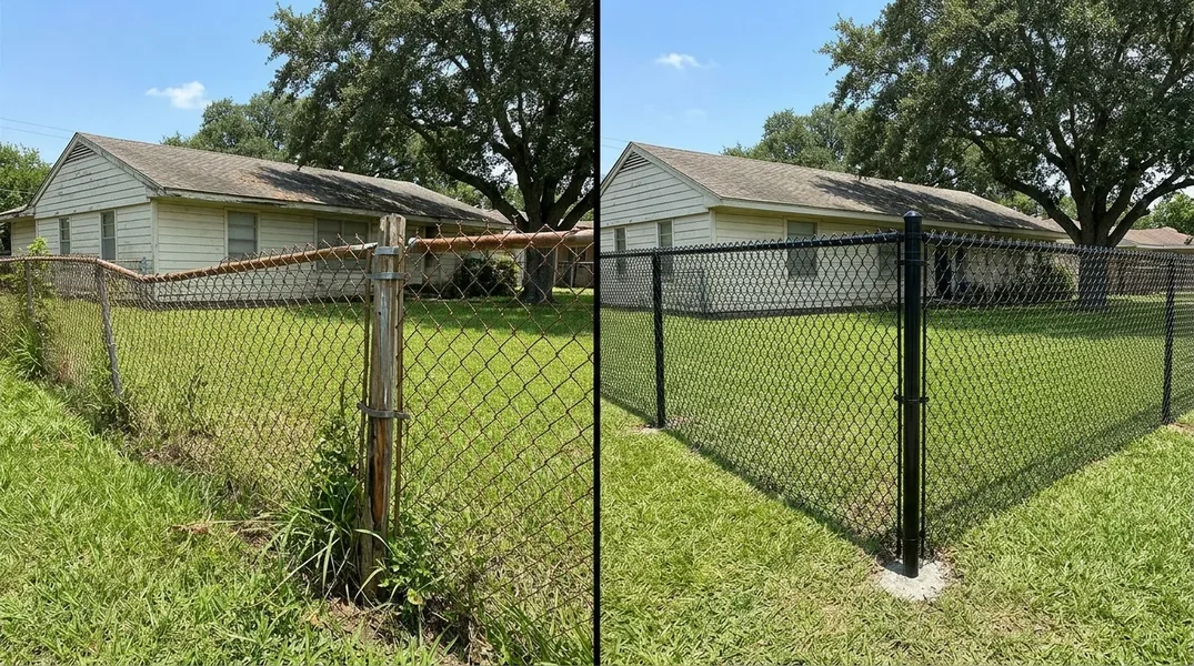 Result fence in Houston - Houston Fence Company