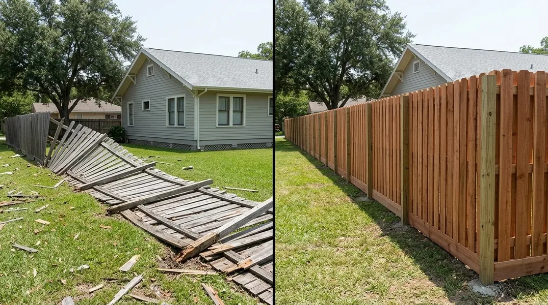 Result fence in Houston - Houston Fence Company